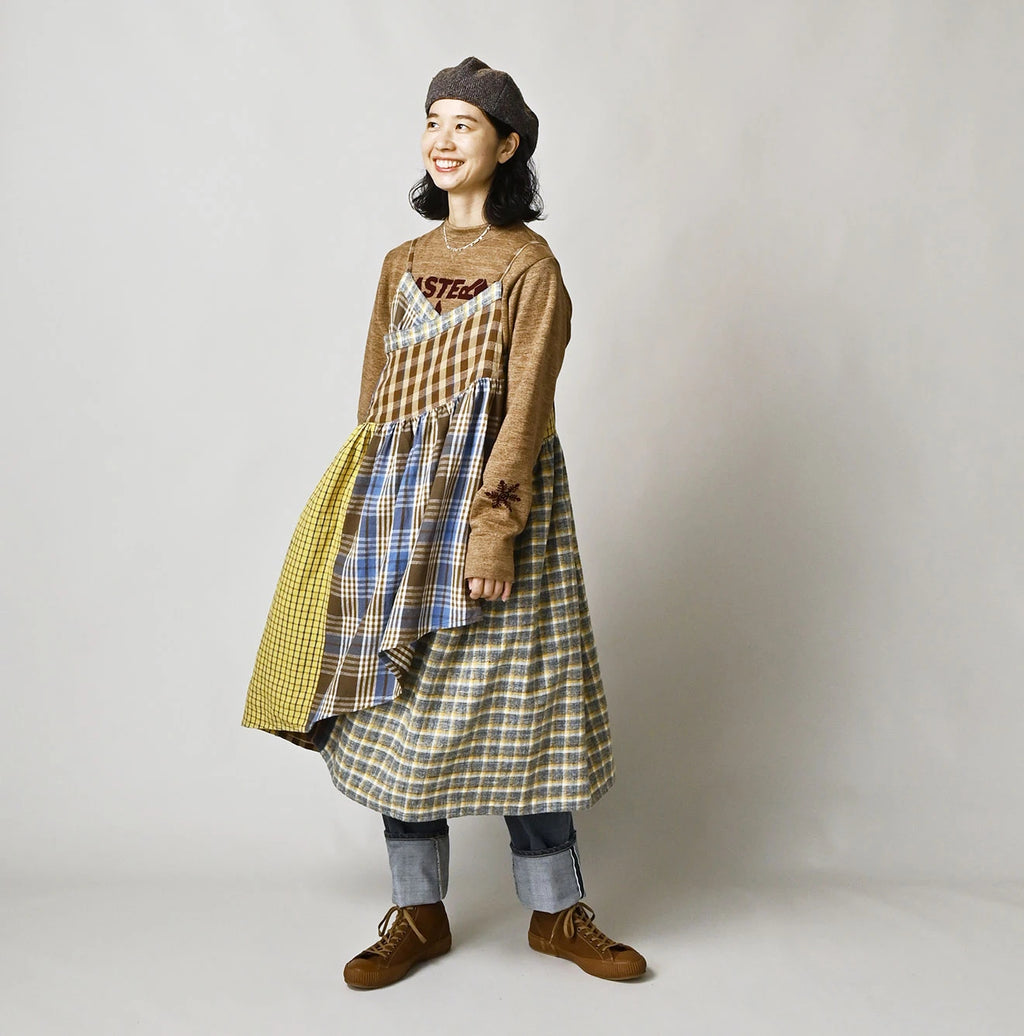 Takaramono Indian Patchwork Multi Skirt