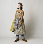 Takaramono Indian Patchwork Multi Skirt