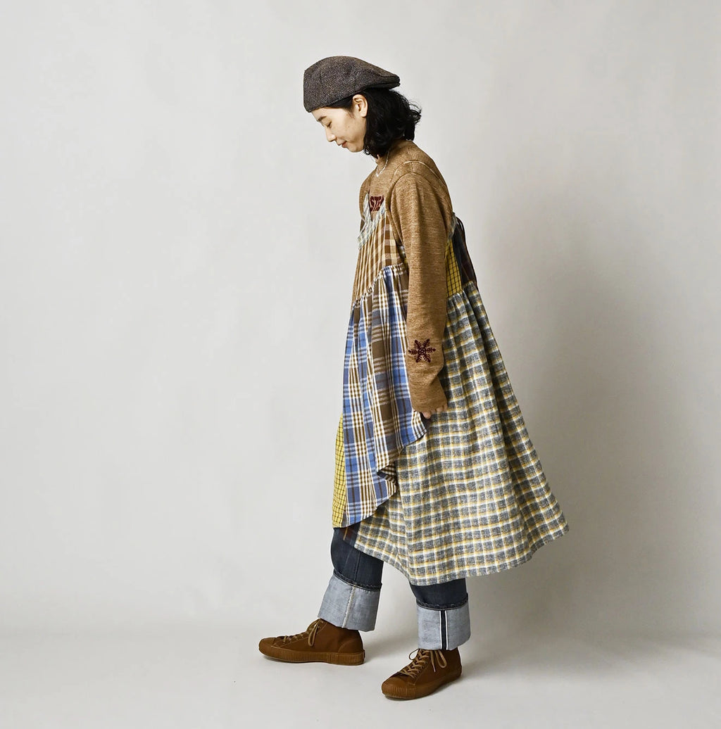Takaramono Indian Patchwork Multi Skirt