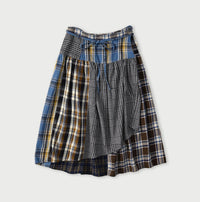 Indigo Takaramono Indian Patchwork Multi Skirt