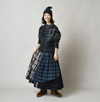 Indigo Takaramono Indian Patchwork Multi Skirt