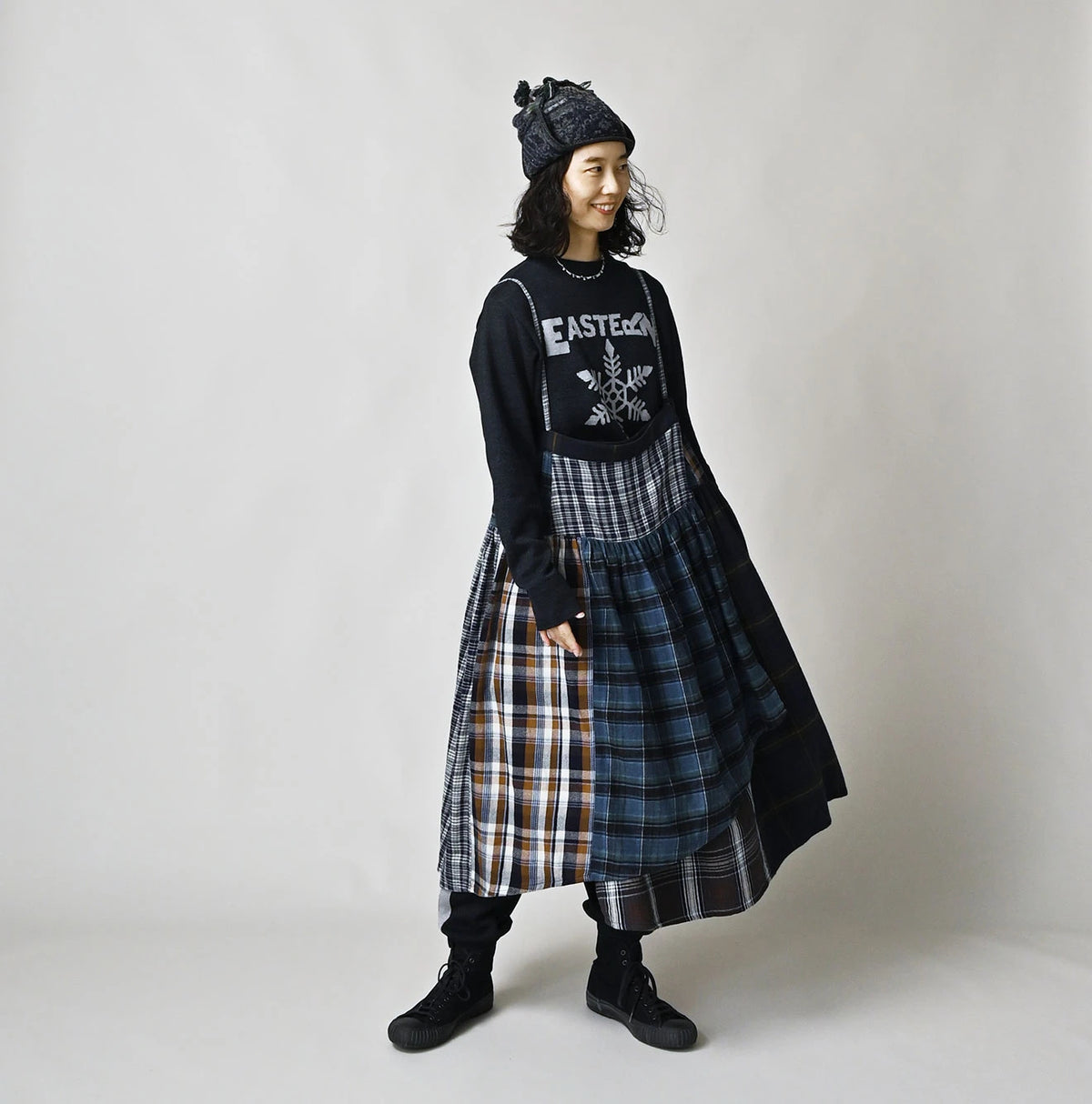 Indigo Takaramono Indian Patchwork Multi Skirt