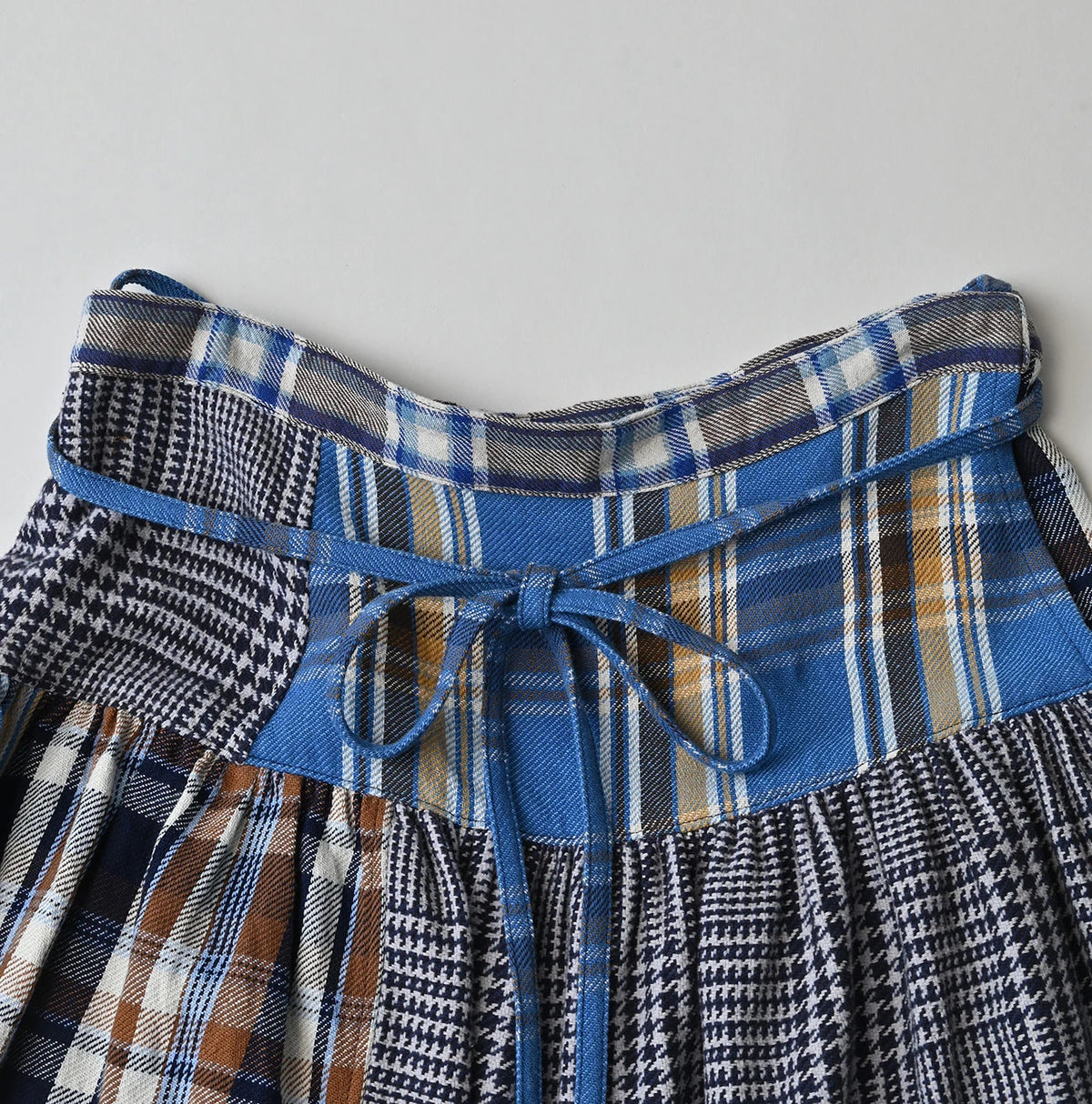 Indigo Takaramono Indian Patchwork Multi Skirt