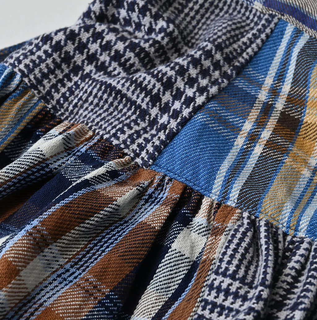 Indigo Takaramono Indian Patchwork Multi Skirt