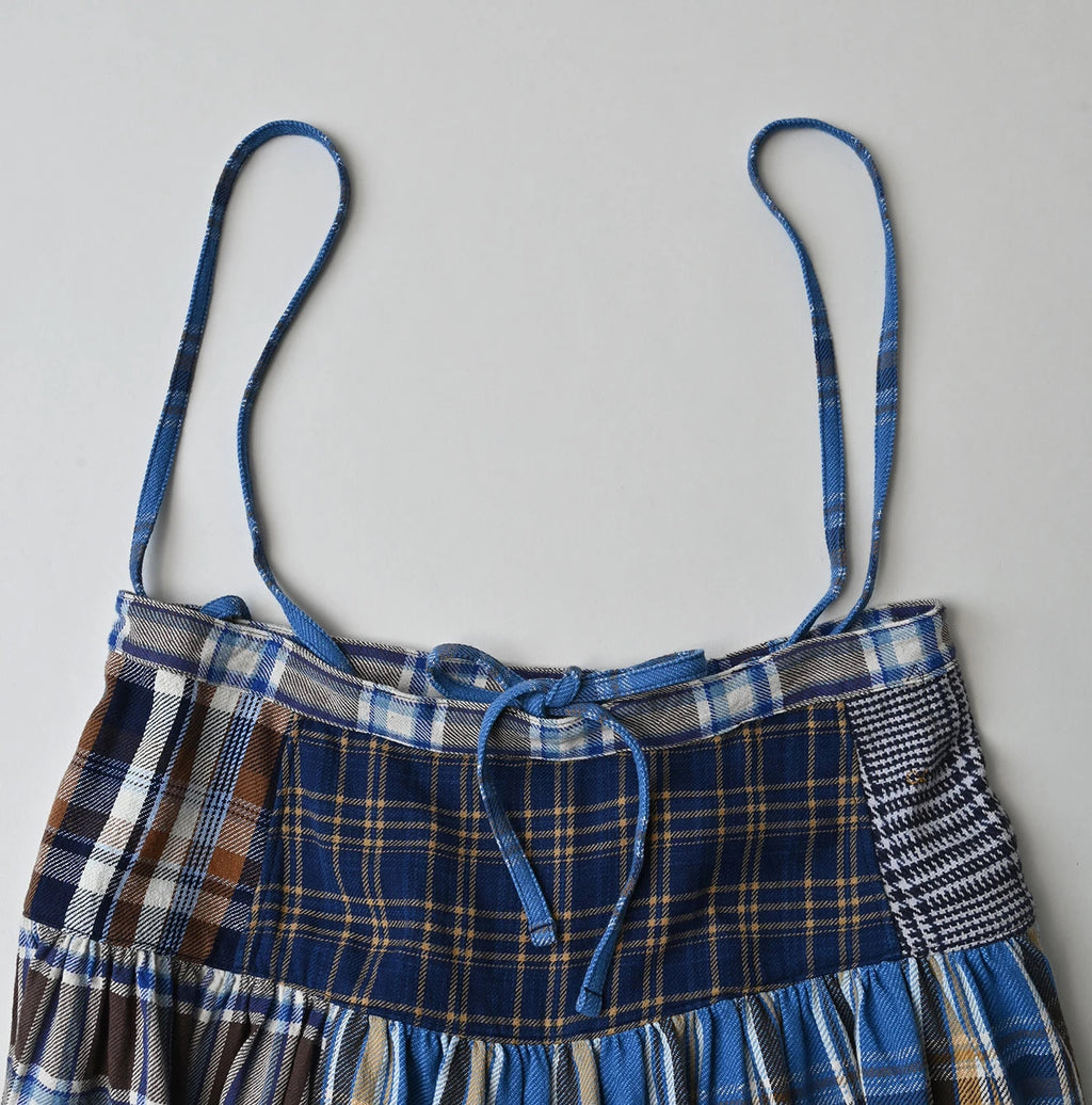 Indigo Takaramono Indian Patchwork Multi Skirt