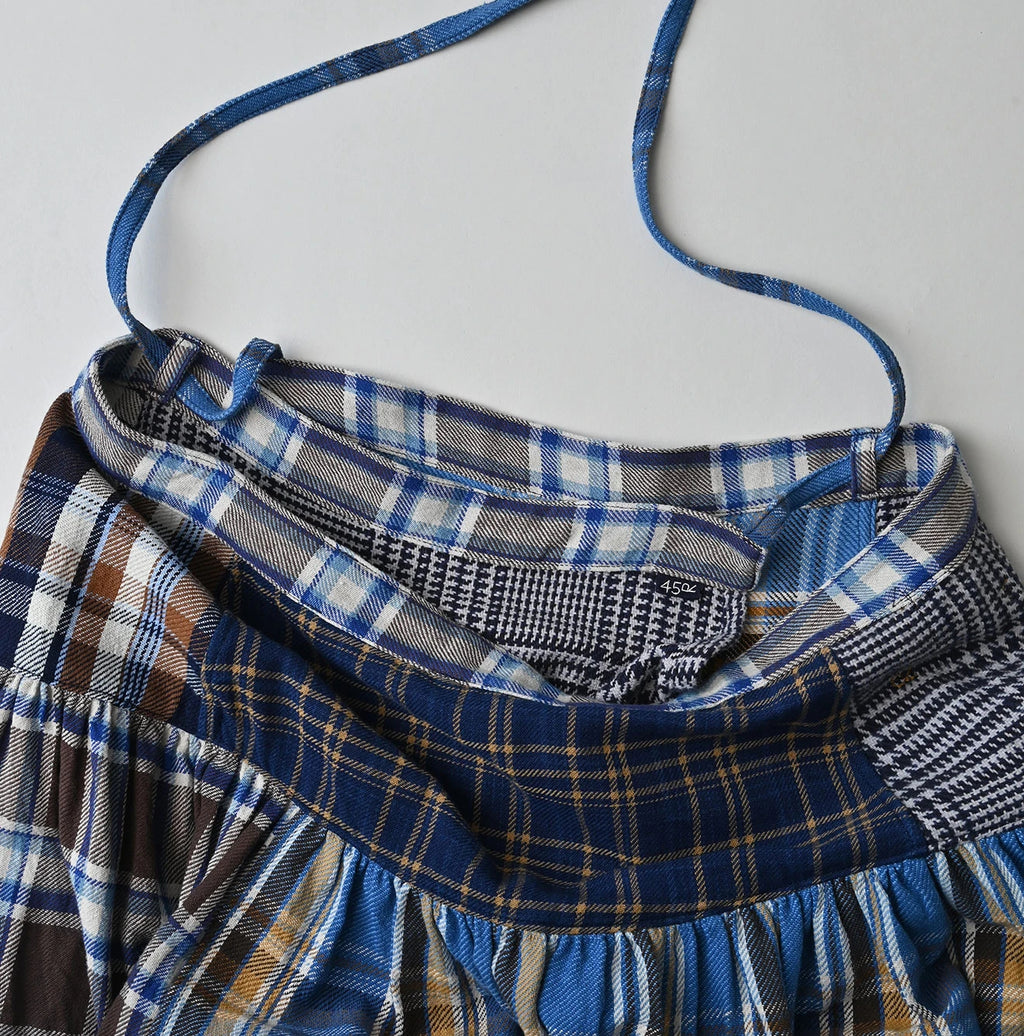 Indigo Takaramono Indian Patchwork Multi Skirt