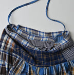 Indigo Takaramono Indian Patchwork Multi Skirt