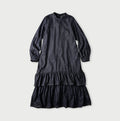 45 Petit Denim Tiered Frill Dress Indigo Nou