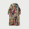 Boiled Wool Jardin Print Poyon Dress Pink