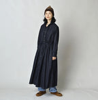 45 Petit Denim Tuck Shirt Dress Nou