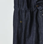 45 Petit Denim Tuck Shirt Dress Nou