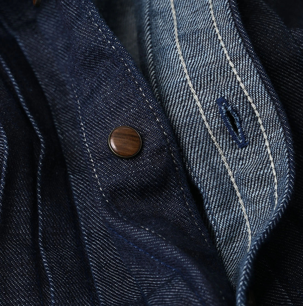 45 Petit Denim Tuck Shirt Dress Nou