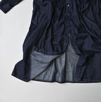 45 Petit Denim Tuck Shirt Dress Nou