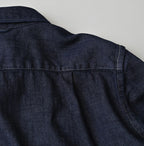 45 Petit Denim Tuck Shirt Dress Nou