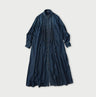 45 Petit Denim Tuck Shirt Dress Distressed