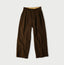 Mole Serge Stretch Charlotte Baggy Brown