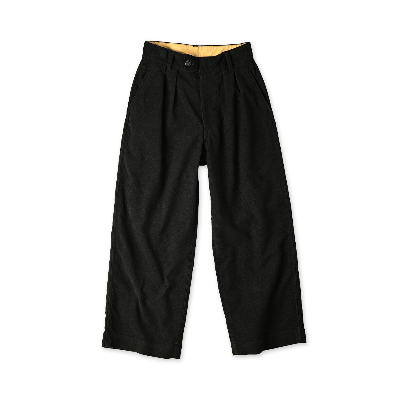 Mole Serge Stretch Charlotte Baggy Black