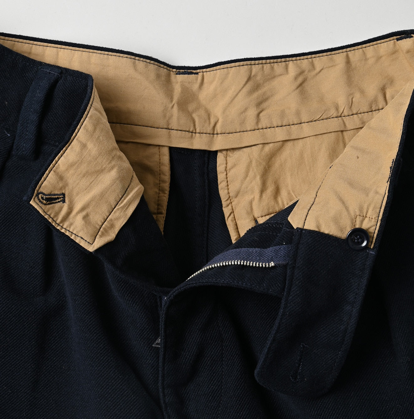 Mole Serge Stretch Charlotte Baggy Detail