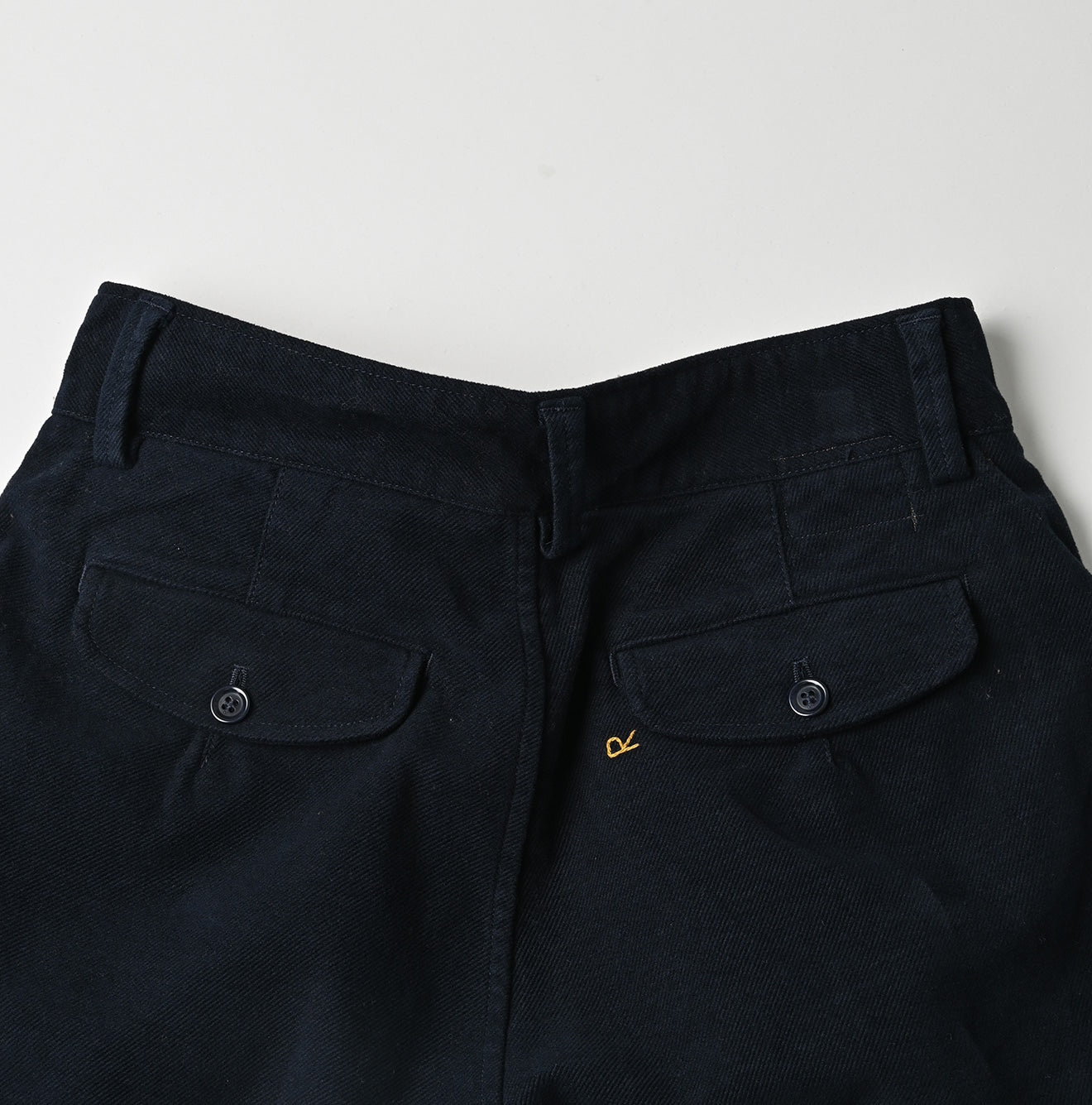Mole Serge Stretch Charlotte Baggy Detail