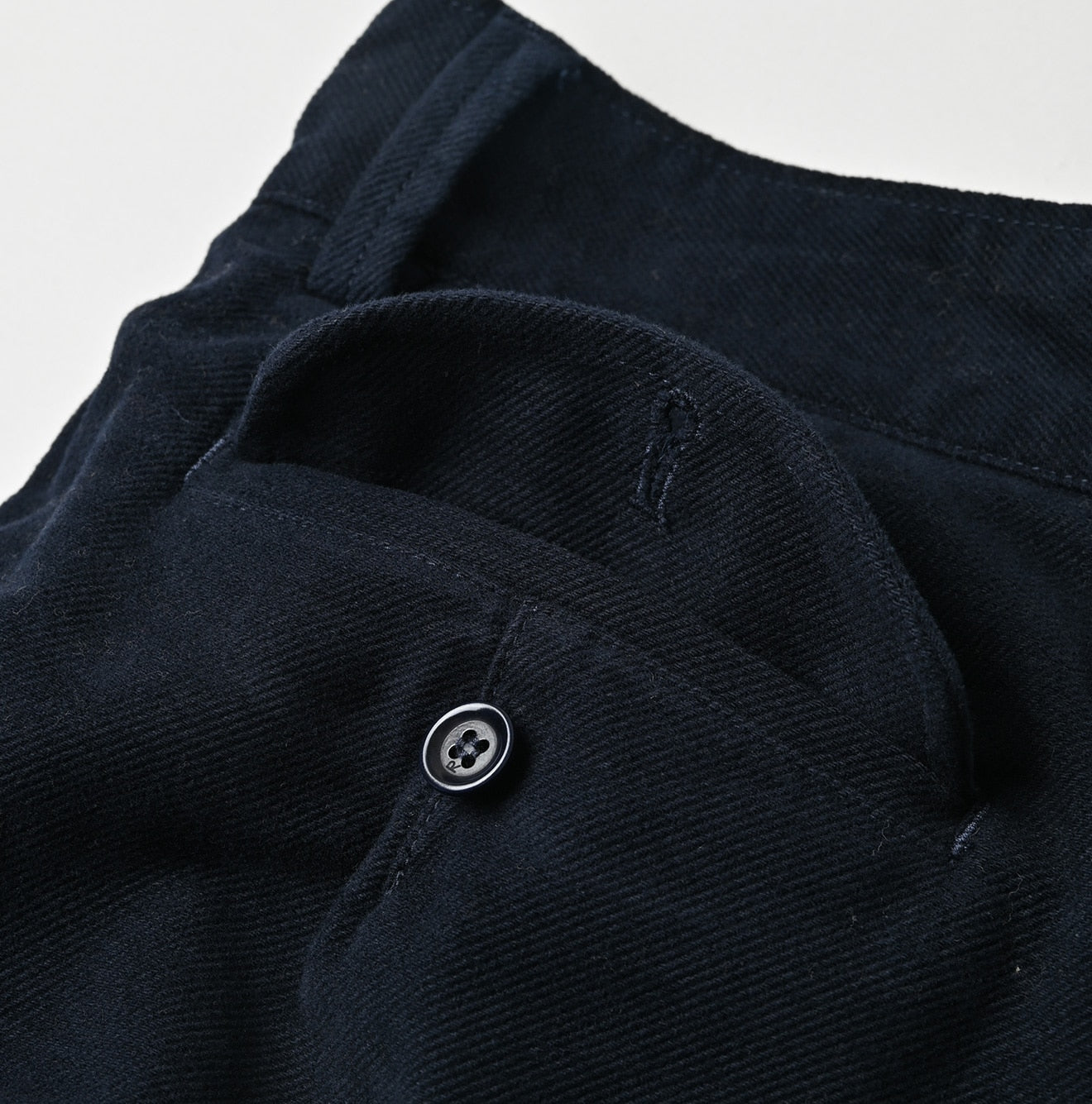 Mole Serge Stretch Charlotte Baggy Detail