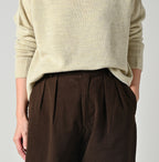 Mole Serge Stretch Charlotte Baggy Detail