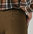 Mole Serge Stretch Sabrina Slacks Detail