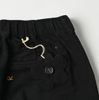 Mole Serge Stretch Sabrina Slacks Detail