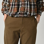 Mole Serge Stretch Sabrina Slacks Detail