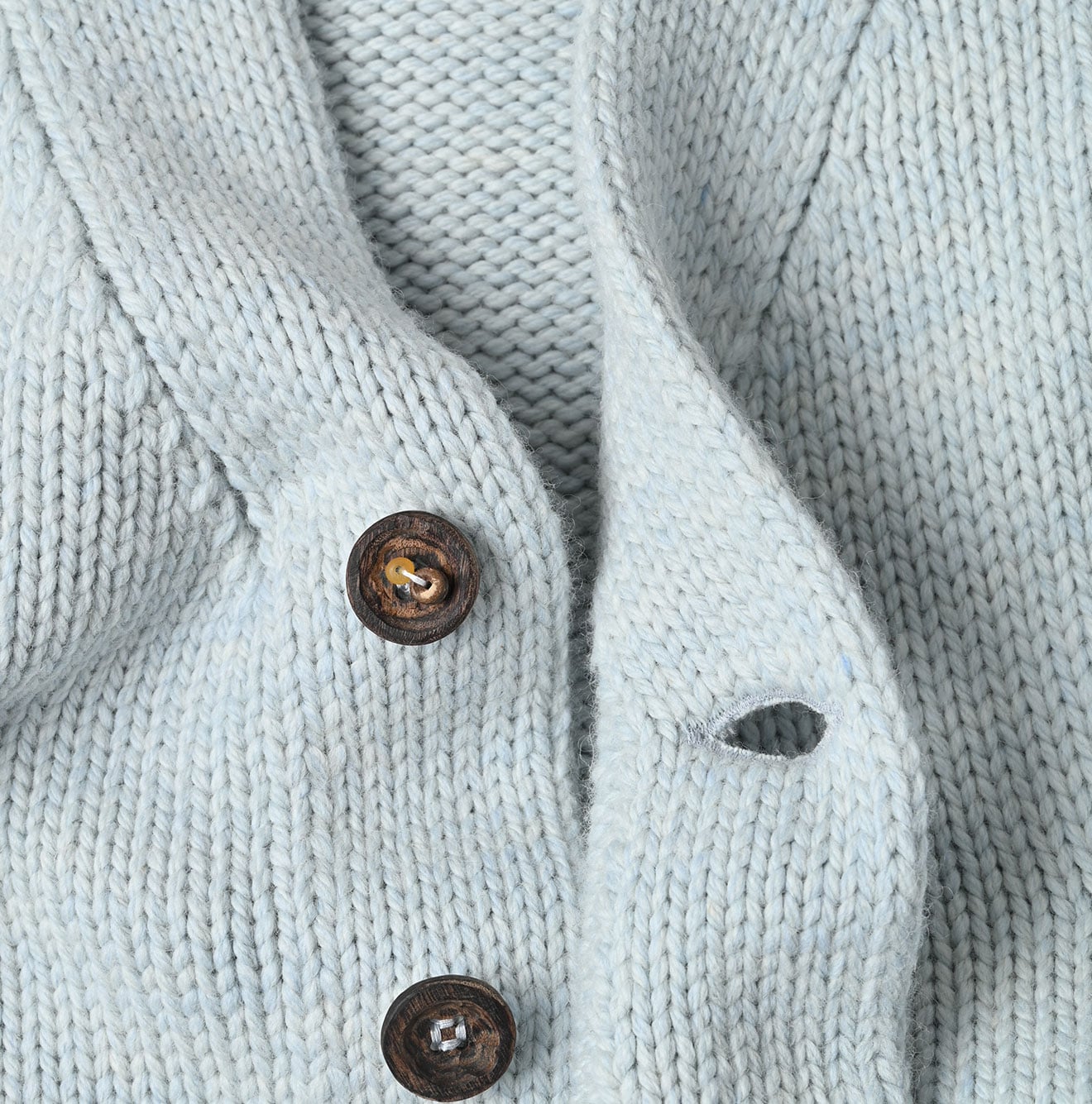 Yak Merino Vest Detail