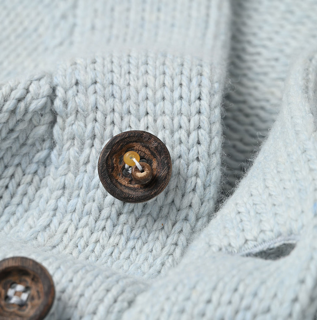 Yak Merino Vest Detail