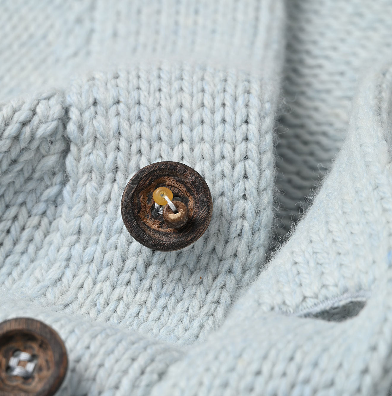 Yak Merino Vest Detail