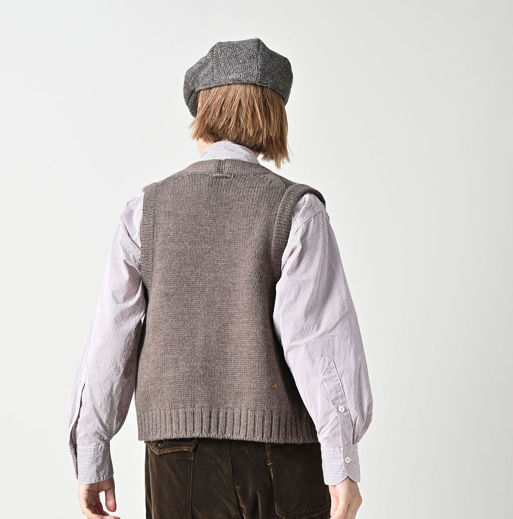 Yak Merino Vest Female Model