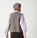 Yak Merino Vest Female Model