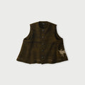 Donkey Boiled Wool Tent Vest