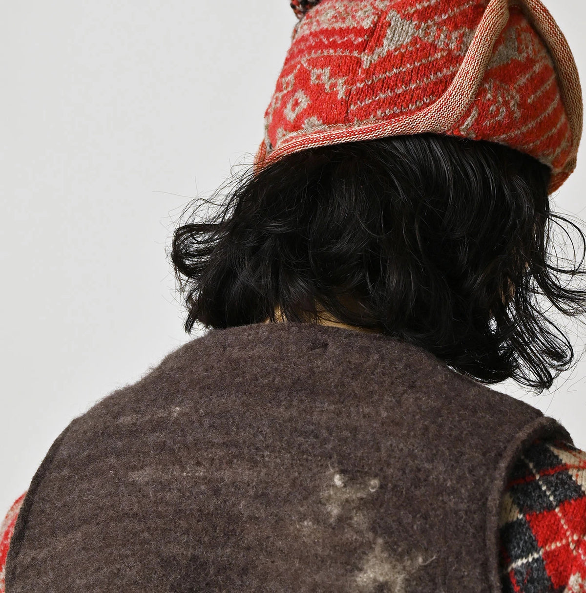 Donkey Boiled Wool Tent Vest