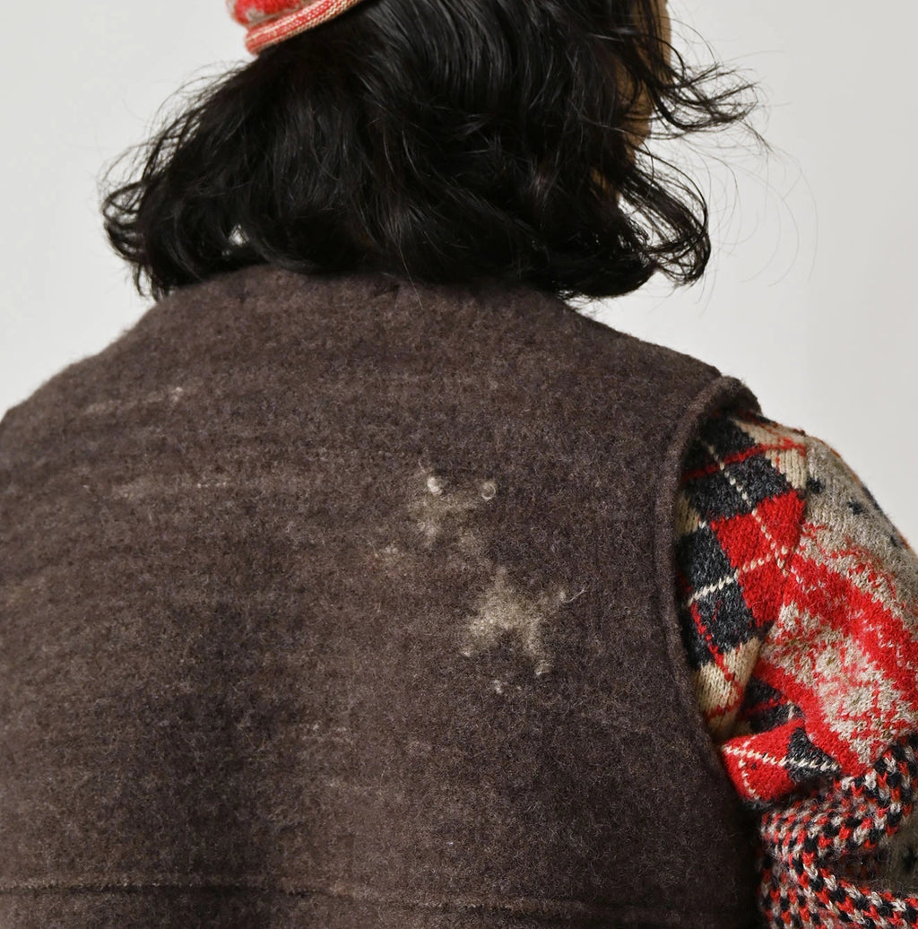 Donkey Boiled Wool Tent Vest
