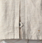 Cotton Linen Tweed Annie Mini Jacket Detail