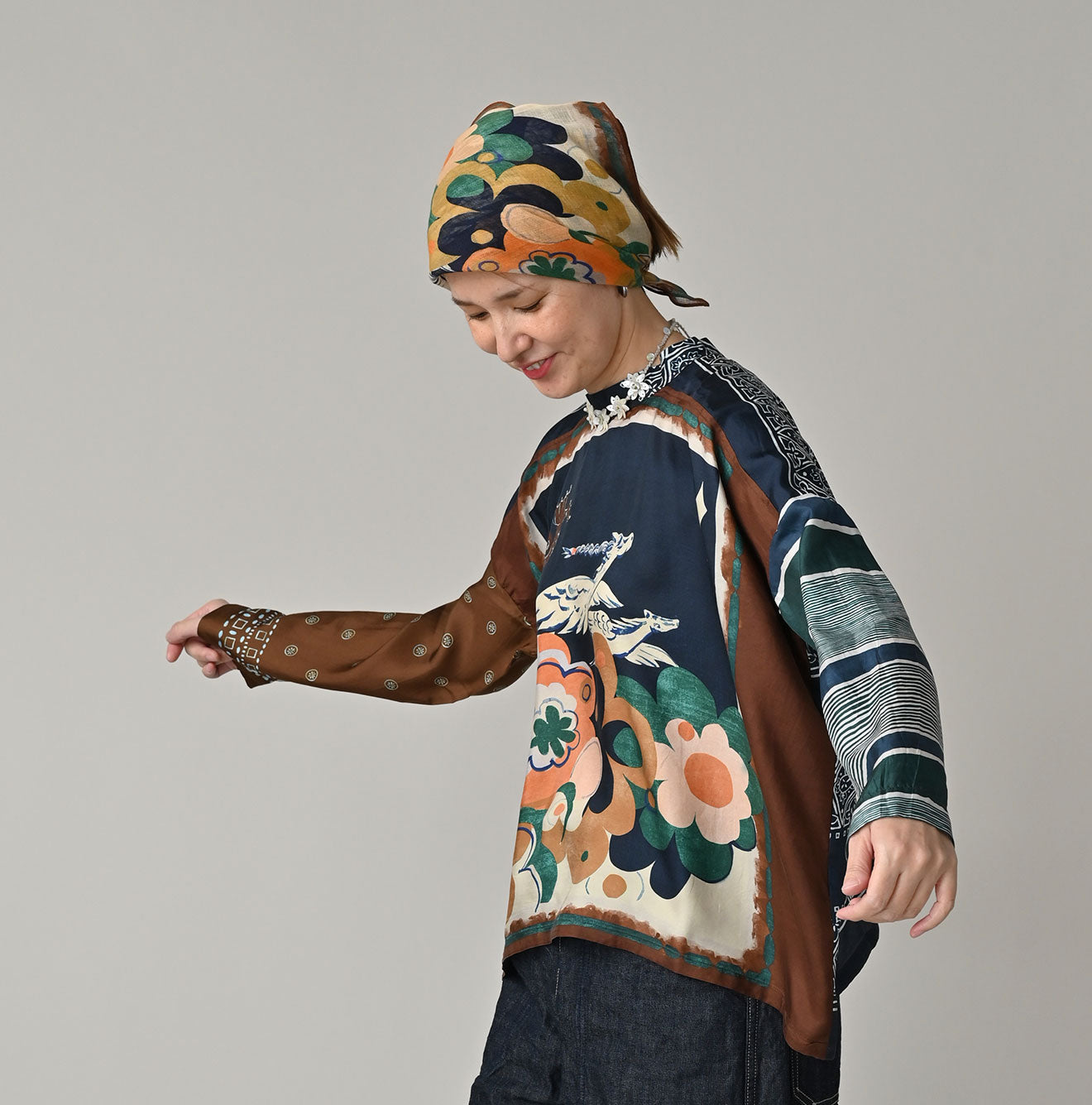 Picture Book Bandana Blouse