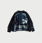 Indigo Picture Book Bandana Blouse Picture Bandana Indigo 4