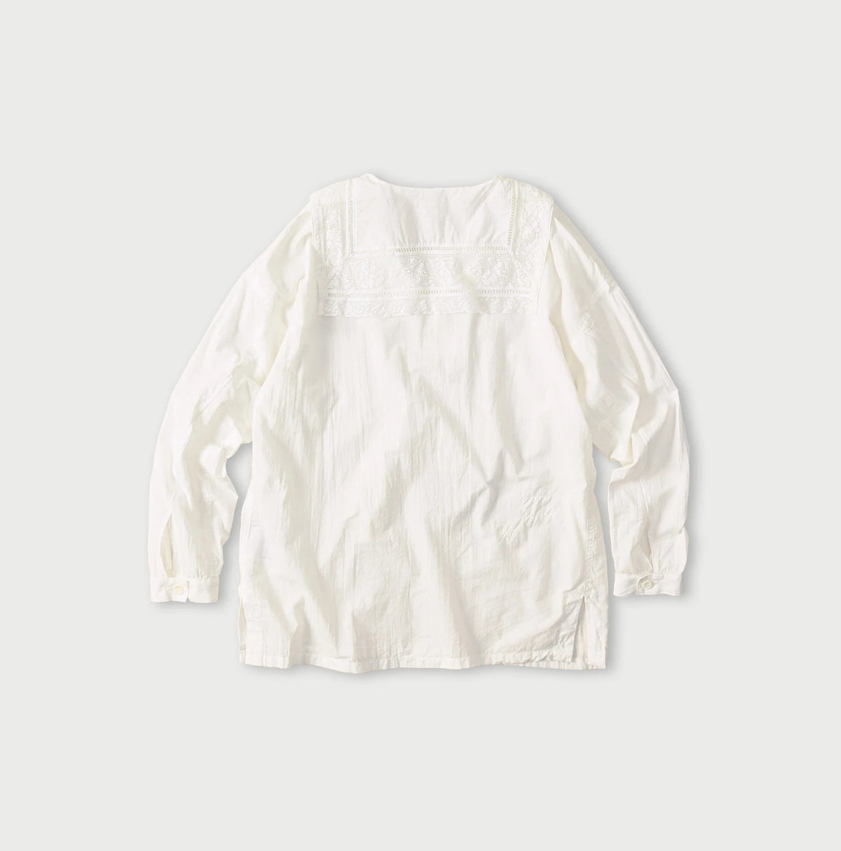 Indian Khadi Sailor Collar Blouse