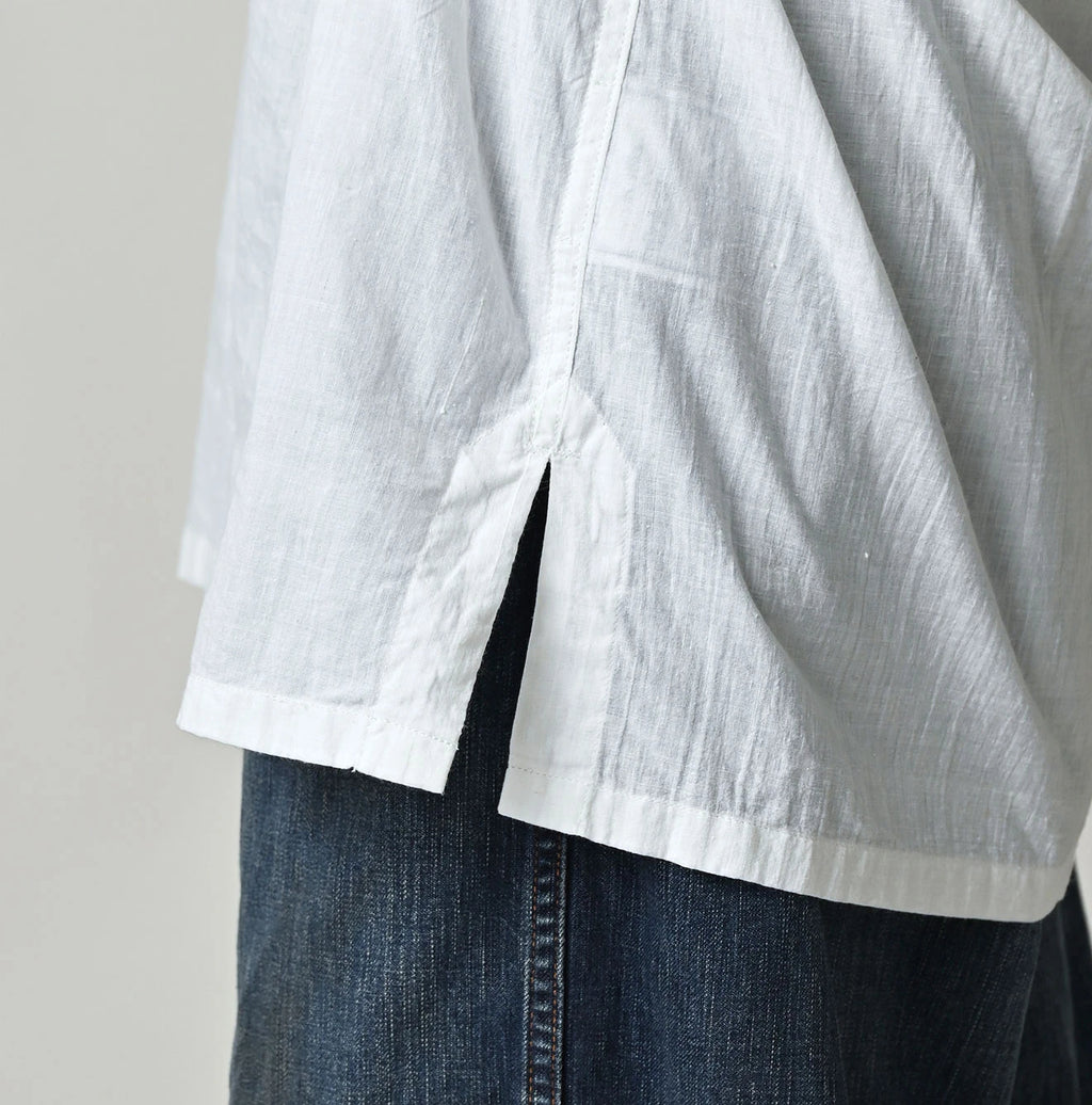 Indian Khadi Sailor Collar Blouse