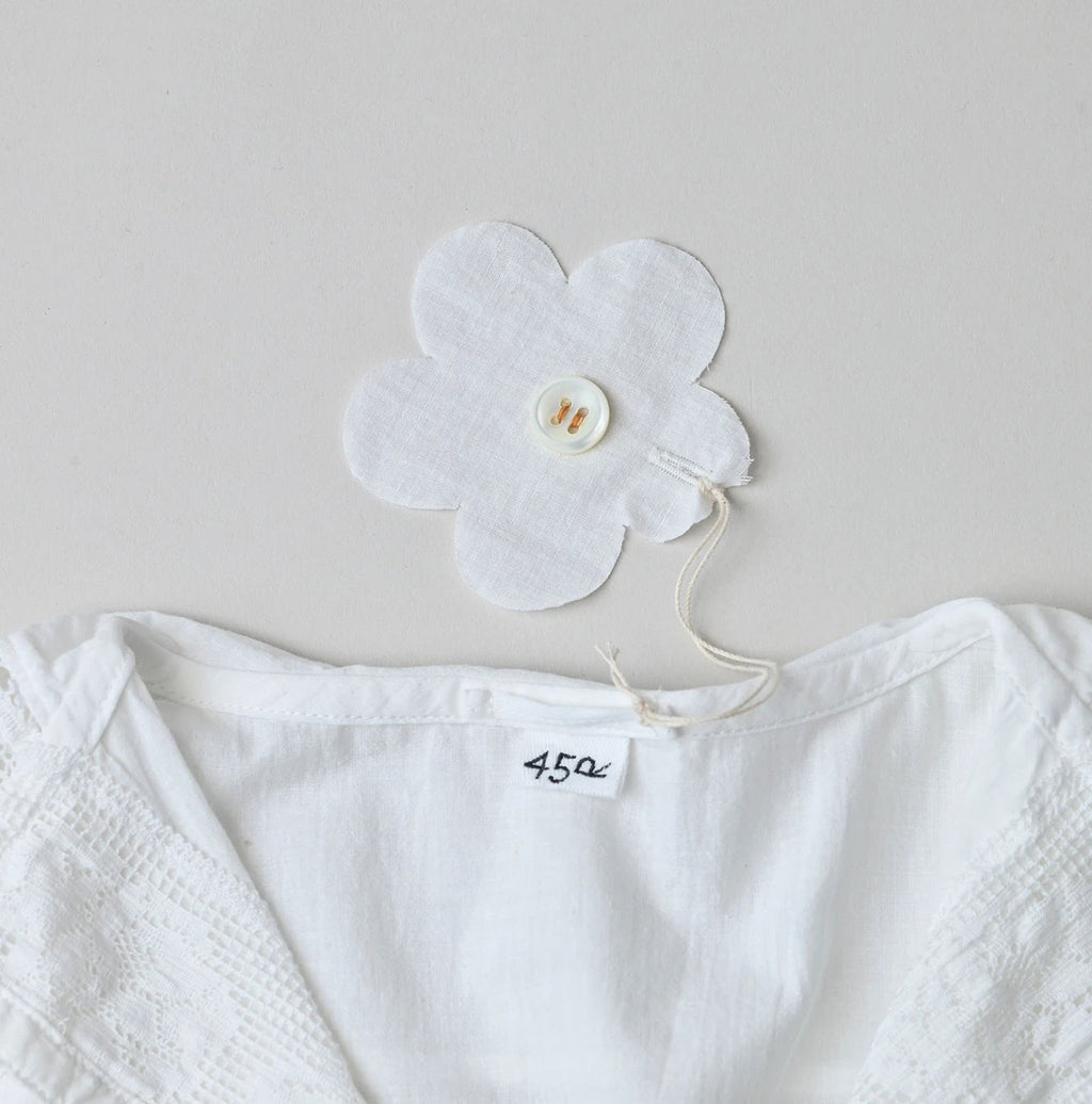 Indian Khadi Sailor Collar Blouse