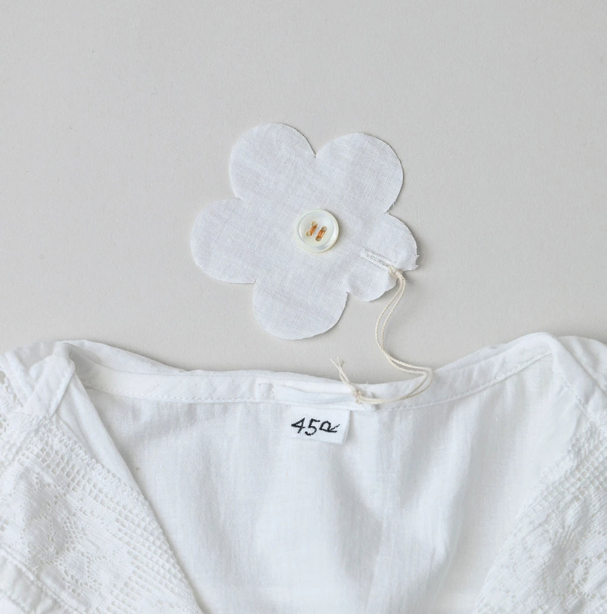 Indian Khadi Sailor Collar Blouse