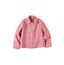 Indian Linen Silk Tweed Square Jacket Pink