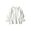 Gauze Double Woven Frill Collar Blouse White