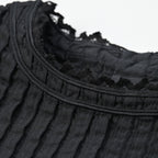 Dobby Stripe Sleeveless Top Detail