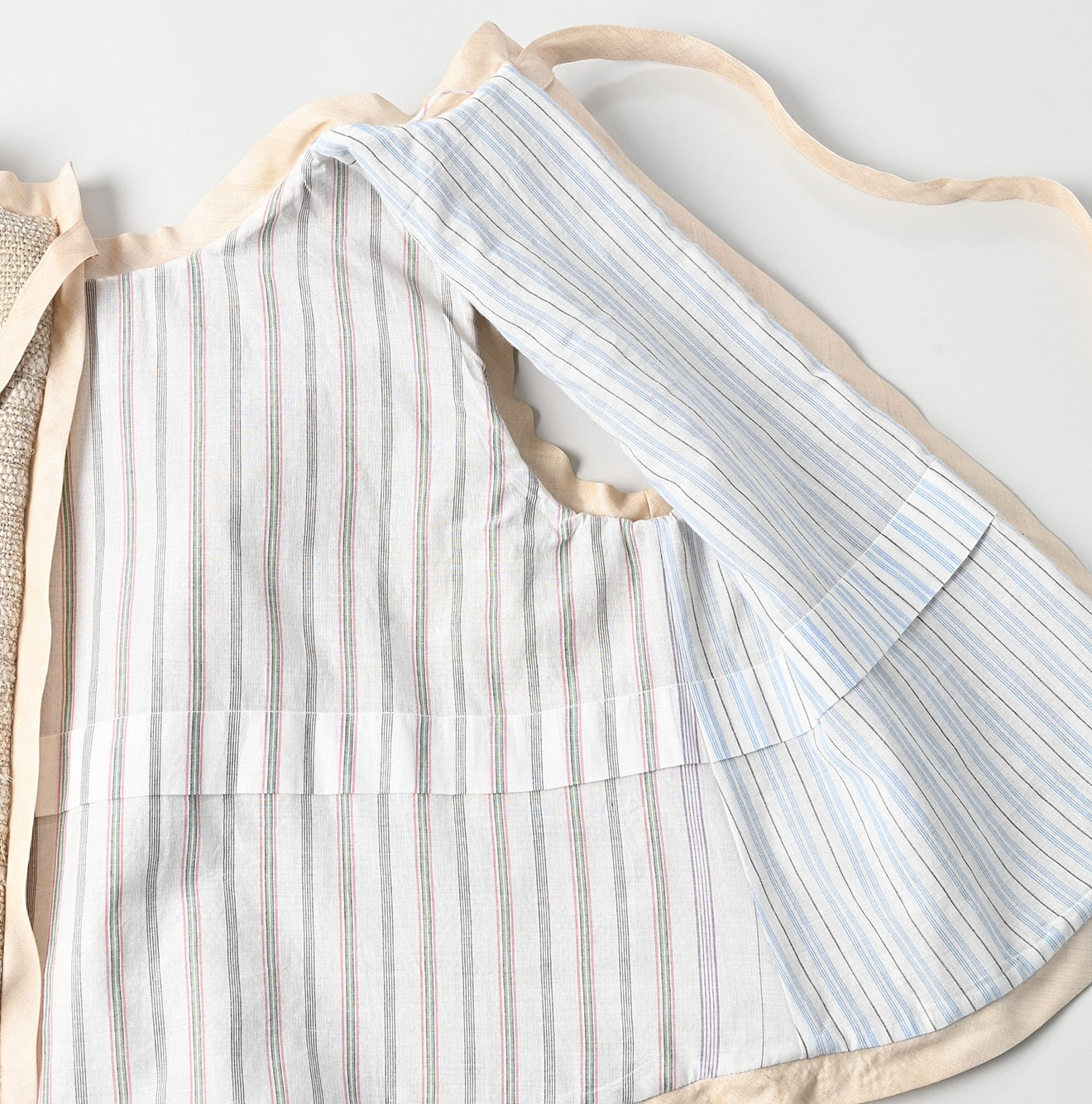Indian Linen Silk Tweed Camisole Detail