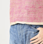 Indian Linen Silk Tweed Camisole Detail