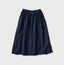 Indigo Dot Print Apron Skirt 45 x Ruri