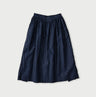 Indigo Dot Print Apron Skirt 45 x Ruri